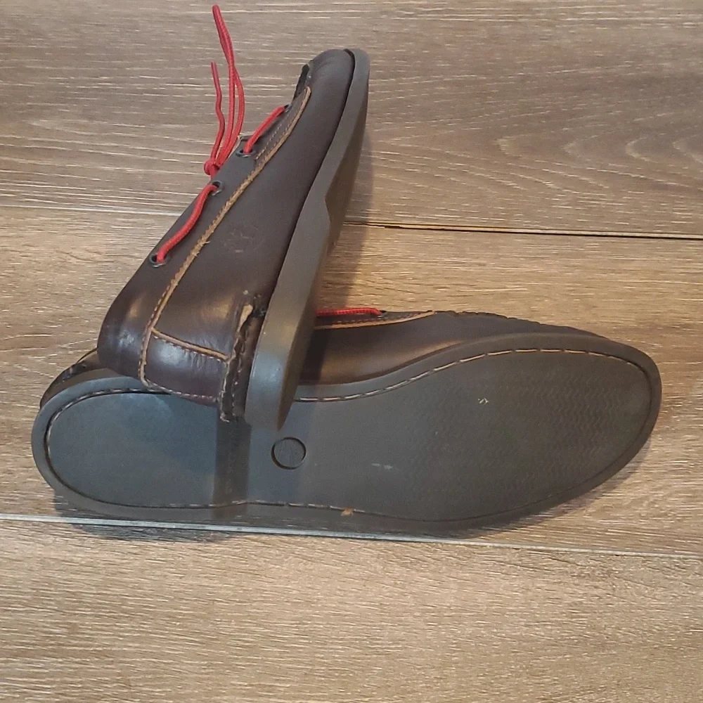 Timberland Brig 2‎ Eye Boat Shoes Dark Brown Men's 11M
